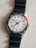 1977 CARAVELLE By Bulova Diver Watch Pepsi Bezel - All S. Steel