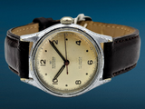 WAKMANN Watch Military Style Cal. BOREL FILS ET Cie. ETA 1080 17 Jewels Swiss