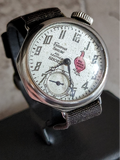 1927 Advertising Friedman Shelby & Red Goose Shoes TRENCH WATCH by Ingersoll U.S.A.