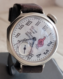 1927 Advertising Friedman Shelby & Red Goose Shoes TRENCH WATCH by Ingersoll U.S.A.