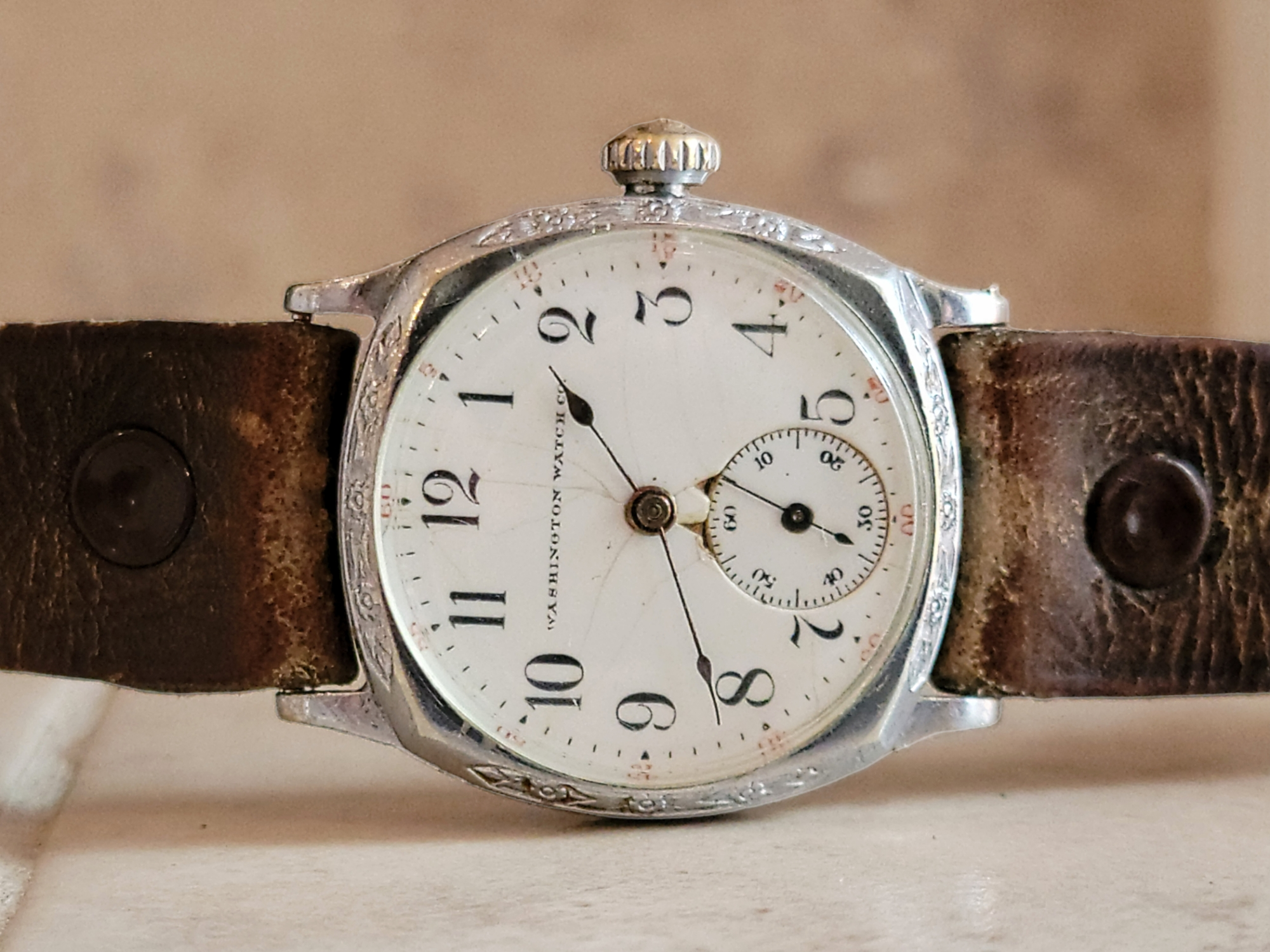 18s 21J Illinois Washington Watch Co pocket watch c1912