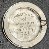 1966 HAMILTON Thinline 2019 Watch 14K GOLD Swiss Made