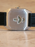 Art Deco JUMP HOUR Wristwatch By Rado Cal. AS 340 Swiss 1920's