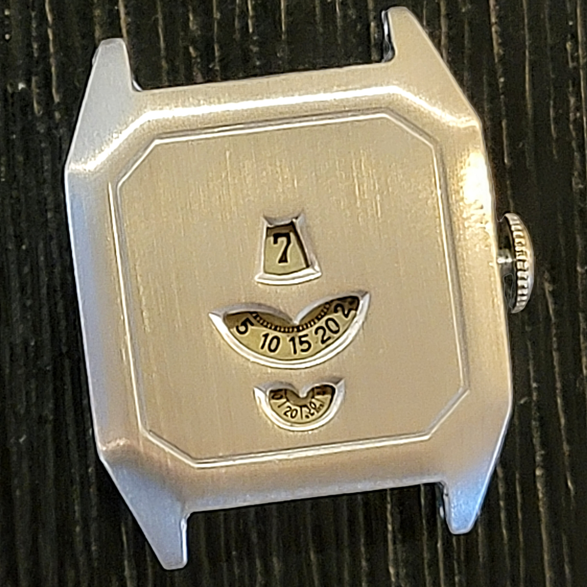 Art Deco JUMP HOUR Wristwatch By Rado Cal. AS 340 Swiss 1920's Art Deco JUMP HOUR Wristwatch By Rado Cal. AS 340 Swiss 1920's