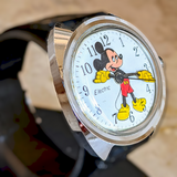 1971 TIMEX Electric Watch Mickey Mouse Vintage Wristwatch Cal. M40