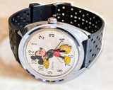 1971 TIMEX Electric Watch Mickey Mouse Vintage Wristwatch Cal. M40