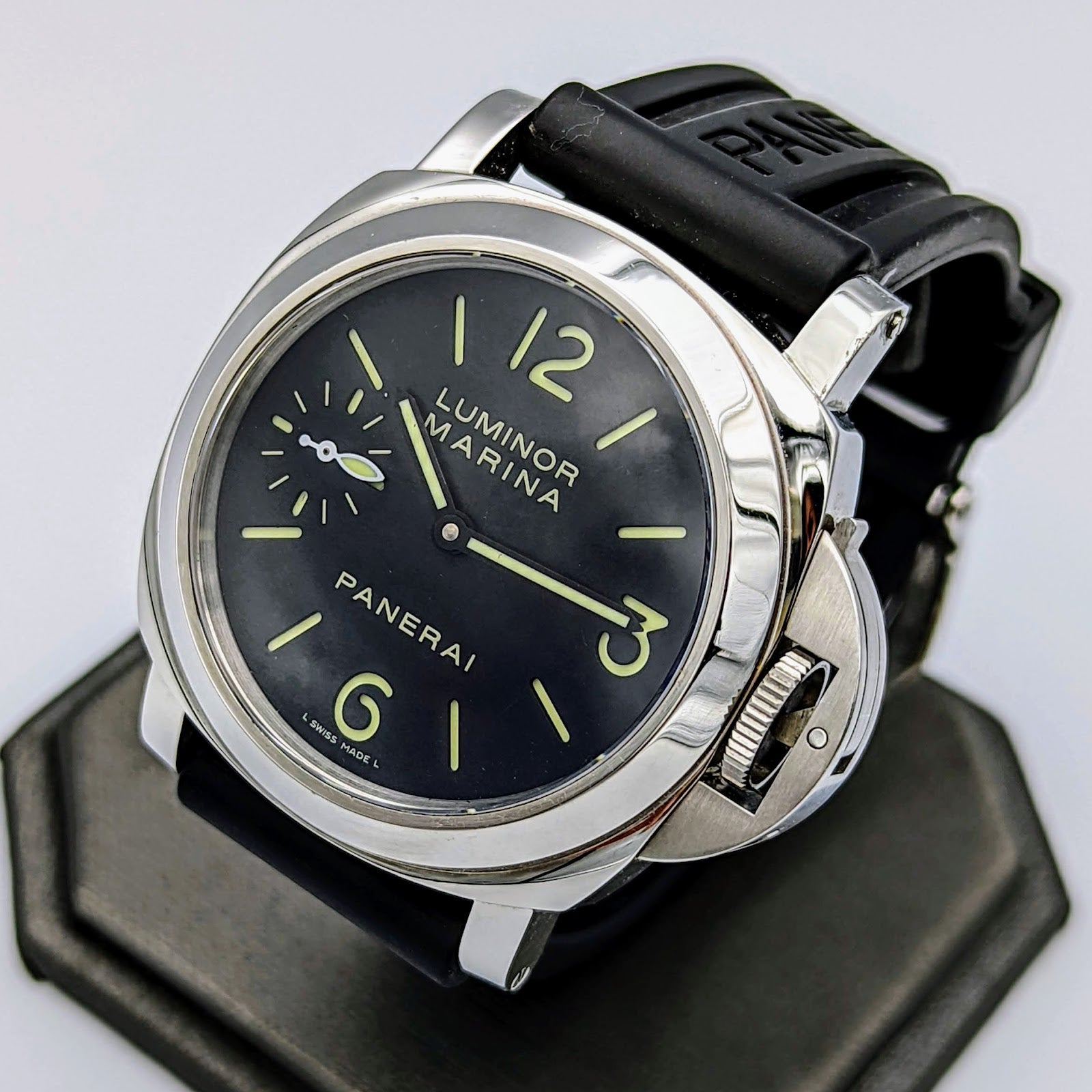 PANERAI Luminor Marina Manual Watch Original Strap Swiss